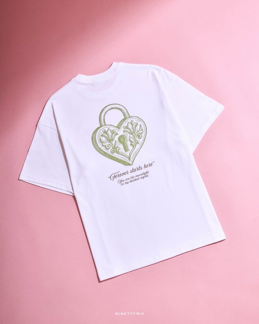 台灣現貨 ❤️  ninetytwo   92 新品  Forever Start Here" T-Shirt   freenbecky  粉紅理論