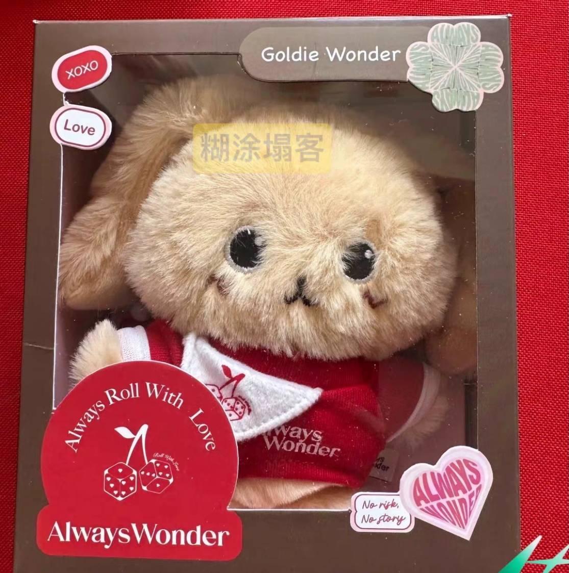 ❤️找轉賣   Alwaysw  Roll with Love' Goldie Wonder Keyring   Goldie Wonder 鑰匙圈（紅色）          TheSecretofUs lingorm