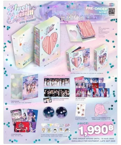 預購10月下出貨  DVD BOXSET BLUSH BLOSSOM FAN FEST