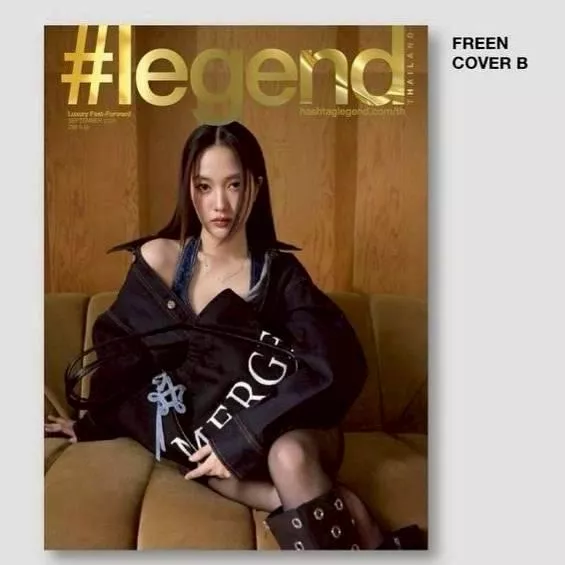 預購10月上到貨  Hashtag Legend Thailand - 2025 年9月刊     🌟 Freen Sarocha - #Legend    freenbecky 粉紅理論