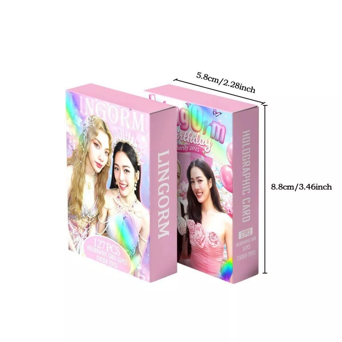 預購20天到貨   我們的秘密小卡   127張鐳射小卡+貼紙    ONLY YOU LINGORM