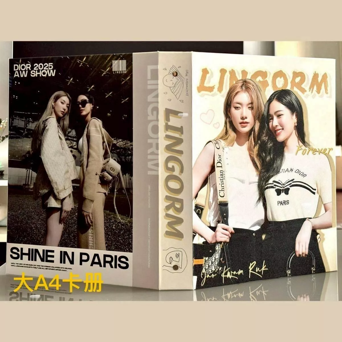預購35天到貨 我們的秘密卡冊     lingorm大A4滿天星卡冊   TheSecretofUs  lingorm  
