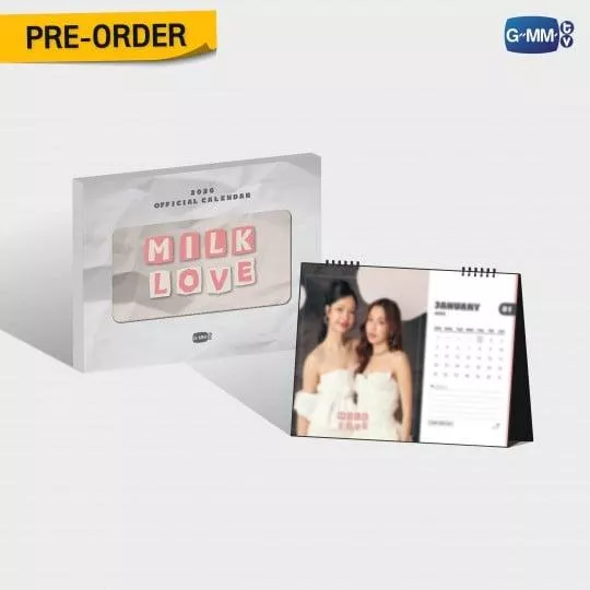 預購2026/1月上到貨    GMMTV    OFFICIAL CALCALENDAR 2026桌曆  /  MILKLOVE   /  NAMTANFILM  /   EMIBONNIE
