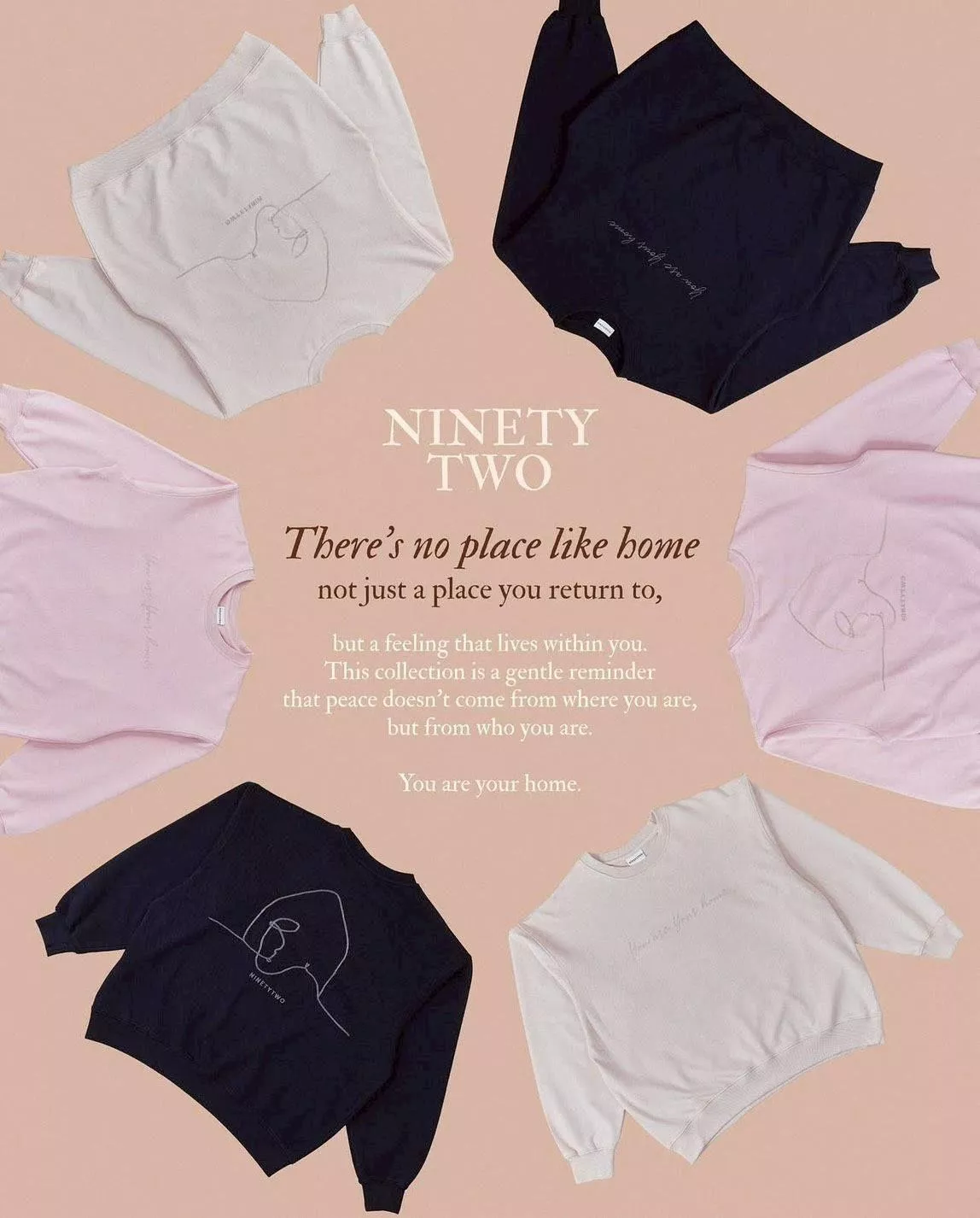 ⛔群組+1客人下單處    92新品長袖ninetytwo.th You are your home  --freenbecky