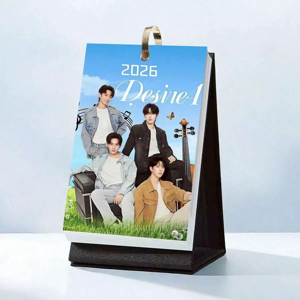 預購20天到貨 Desire4 2026年周曆桌曆54張款----垂涎 星邱狼兔痊癒公約
