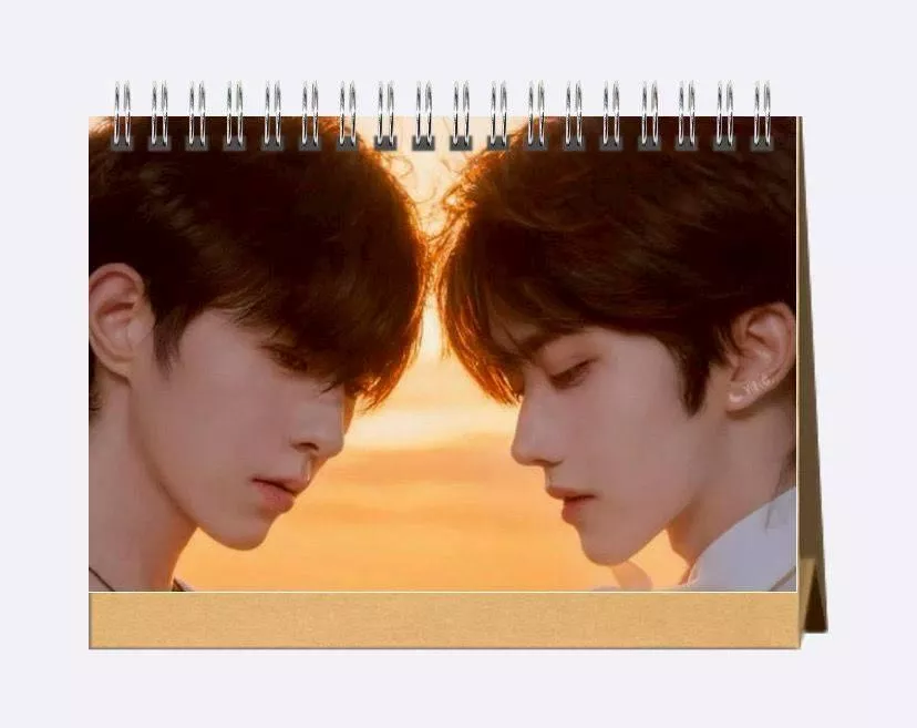 預購20天到貨  垂涎  星邱桌曆雙面行事曆款2026年 ----Desire4星邱狼兔痊癒公約