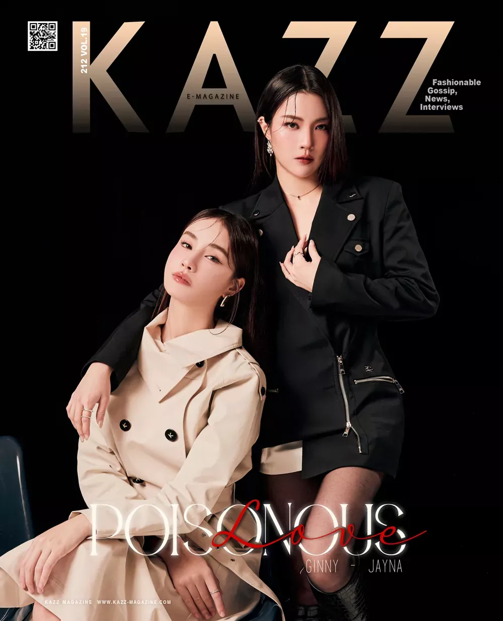 預購2026/1月底到貨  KAZZ 212期– Ginny Jayna 愛情毒藥    Win Koji     DEXX   HEAD 2 HEAD