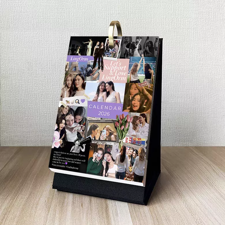 預購20天到貨  Lingorm 活動照片2026年桌曆周曆-------    lingorm週邊 