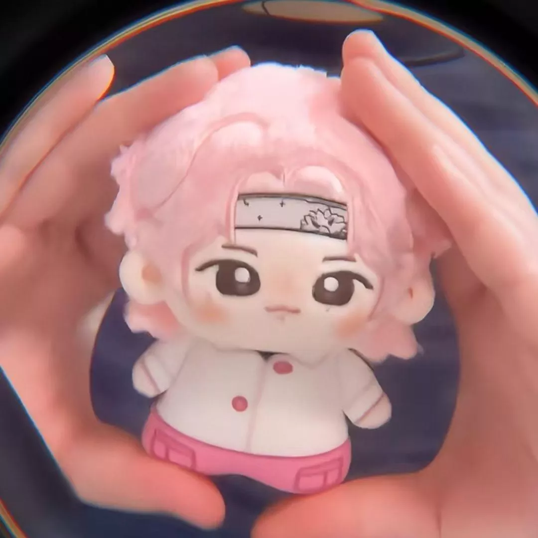 預購20天到貨  劉宇寧10公分粉色娃娃 