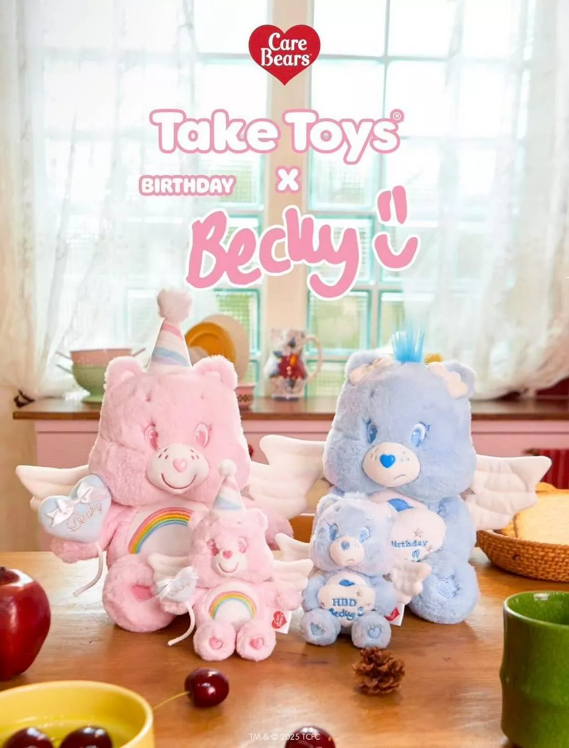 預購60天到貨  Take Toys  Care Bears Becky's Birthday