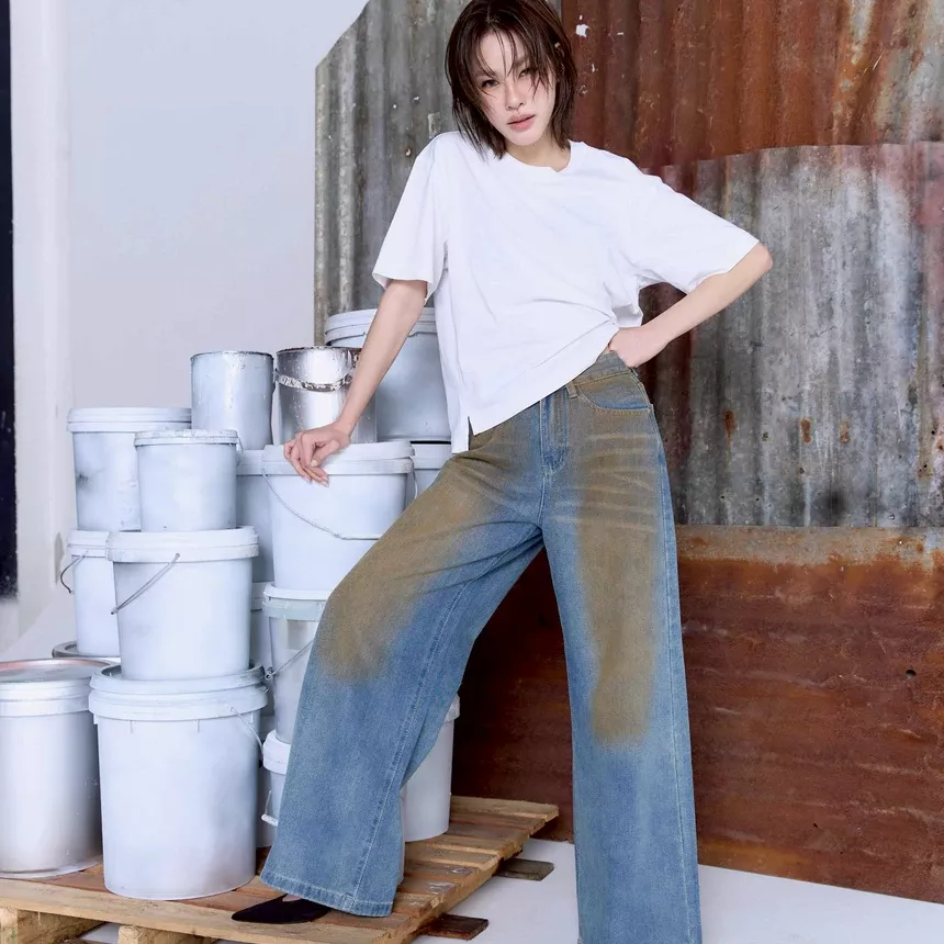 ⛔客訂預購 2026/2月中 到貨     IMM JEANS 001 Rusty Faded Edition 牛仔褲  