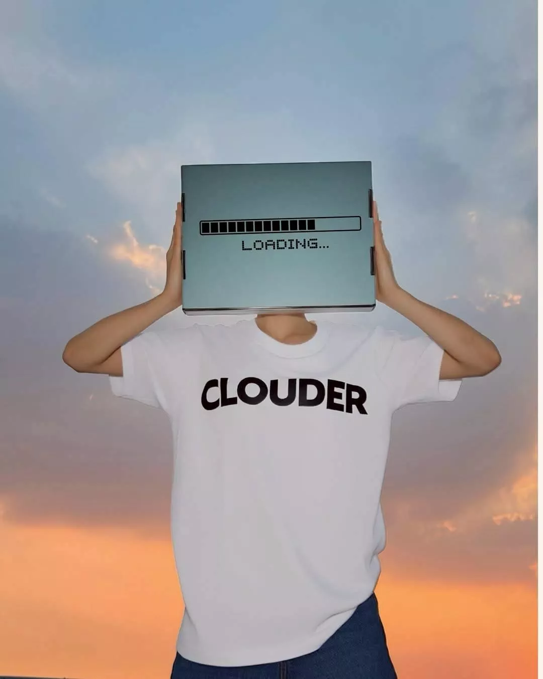 預購3月中到貨  clouder.flower  CDFW - Cloud Crew CLOUDS ARE SKY'S IMAGINATION T恤短袖      -----  AndaLookkaew   學姐愛我可以嗎