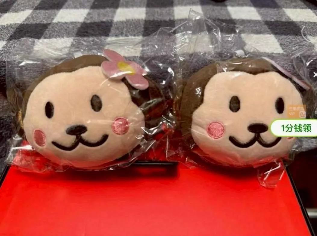 預購30天到貨   糖影徽章   奶愛徽章  小猴子