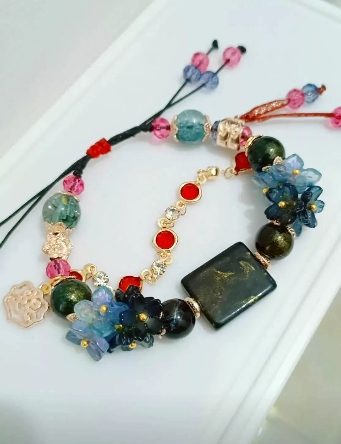 預購30天到貨   吾岸  郝熠然古風印象衍生手串張-----------#樊霄雲旗 #郝熠然游書朗  四面佛