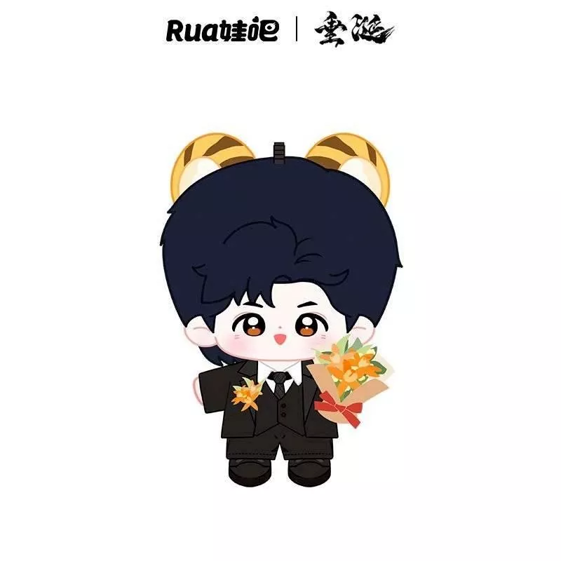 預購10月初到貨      RUA娃吧垂涎三期一娃一衣10cm棉花娃娃---------------#樊霄雲旗 #郝熠然游書朗  四面佛