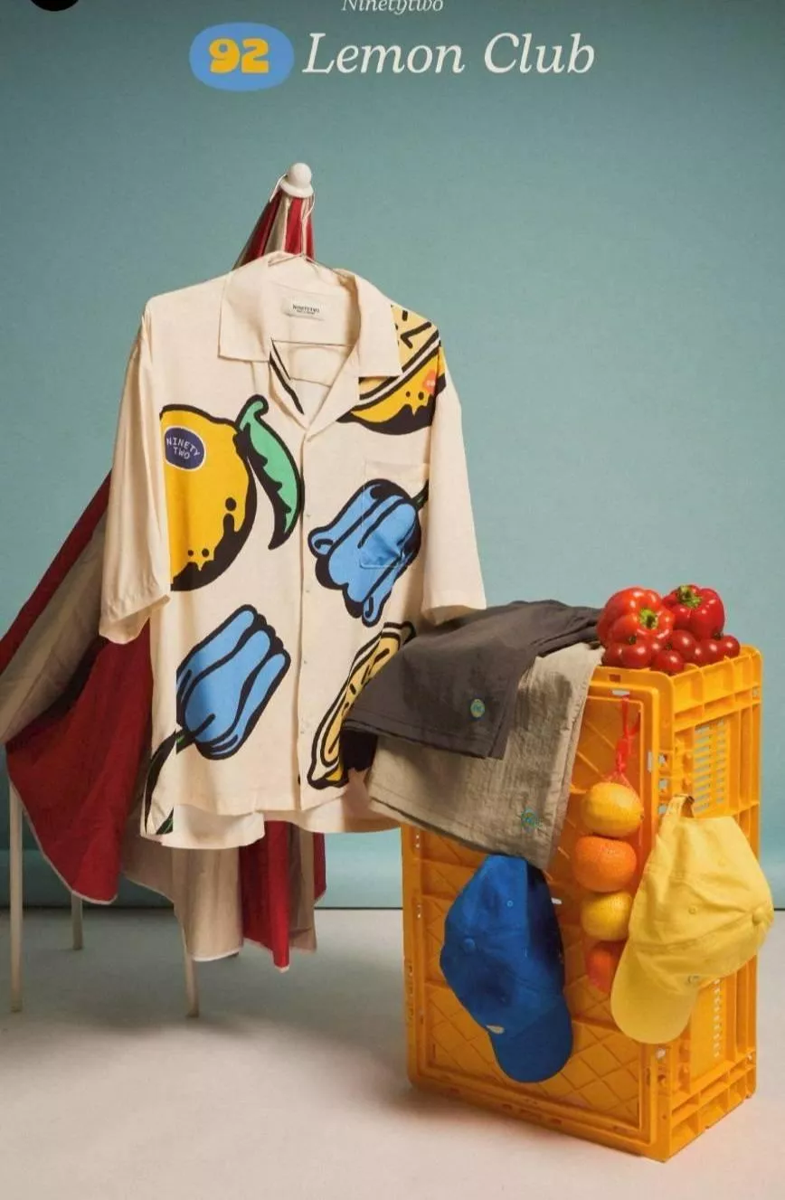 ⛔群組+1客人下單處  5月下到貨   92新品檸檬俱樂部    襯衫 短褲