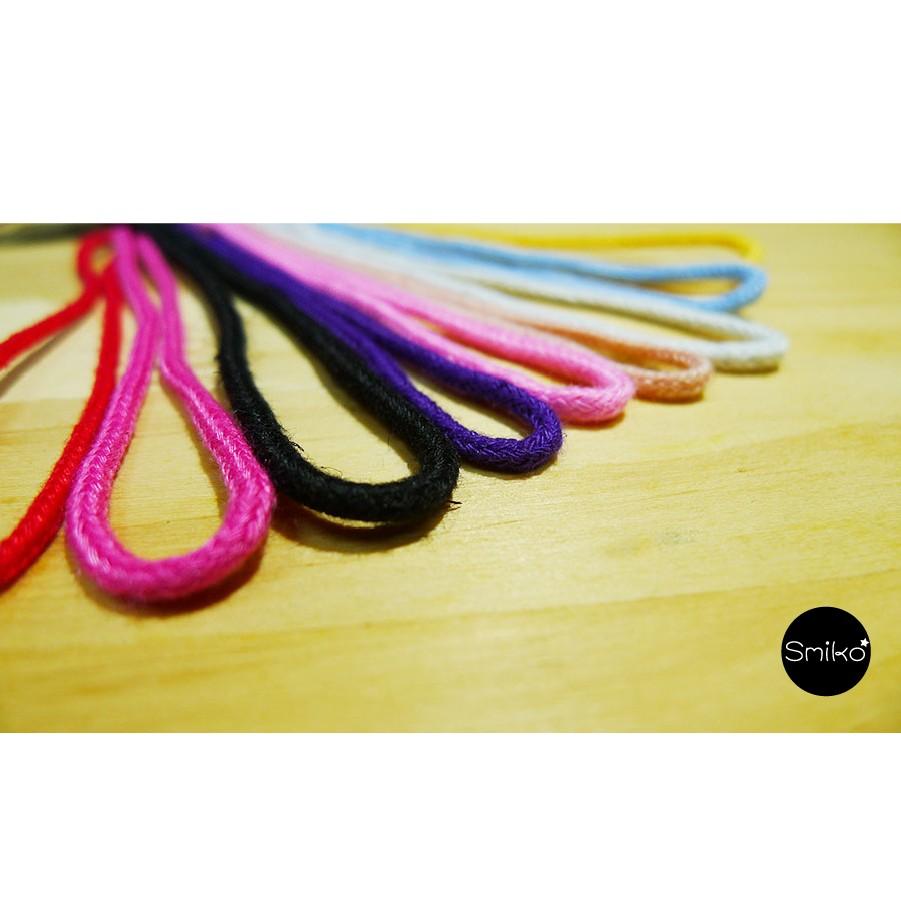 Smiko腸腸妞【R6O401】2mm棉製棉繩/束口繩 圓繩/串珠/手作/DIY/編織/棉線/手鍊/手環