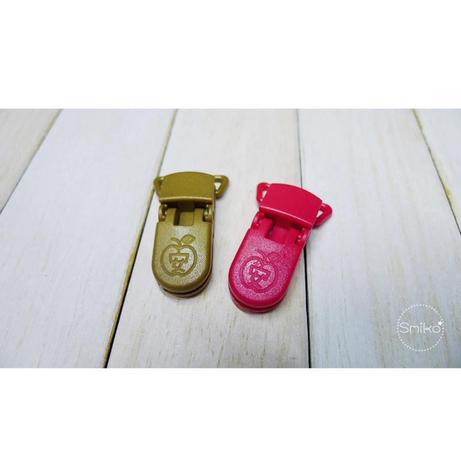 Smiko腸腸妞【K32】20mm旋轉奶嘴夾 包屁衣/塑膠夾/手帕夾/平安符夾/奶嘴鍊/奶嘴鏈/diy/手作/口水巾夾