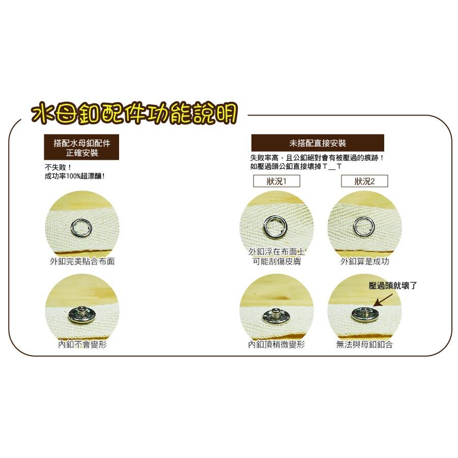 Smiko腸腸妞【NX912】(NX528萬能鉗專用)9-10mm水母釦用模具 尿布/尼龍/水母釦/五爪扣/五爪釦