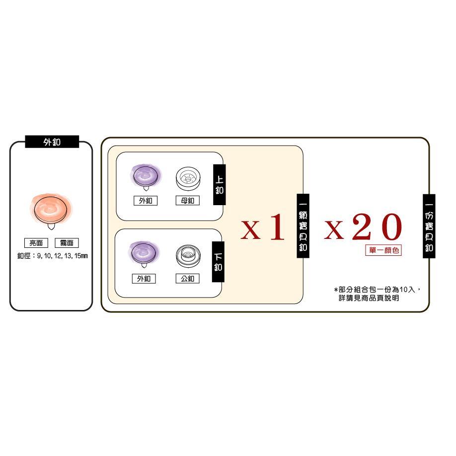 Smiko腸腸妞【K30】12mm愛心塑膠寶貝釦 塑膠/樹脂/尼龍 寶貝扣/壓釦 四合釦/四合扣