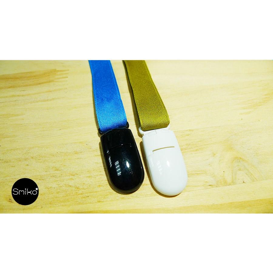Smiko腸腸妞【R6J451】(日本製) 15mm馬卡龍色泡泡絲質柔軟緞帶 吊帶夾/奶嘴鍊夾/織帶/防掉落帶/DIY