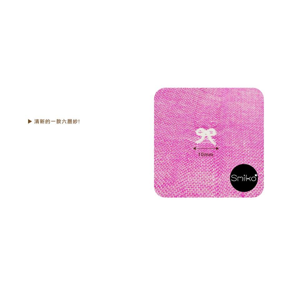 Smiko腸腸妞【6R7389】(日本製)中厚清新蝴蝶結六層紗 蕾絲/窗簾/紗布/DIY/門簾/桌巾