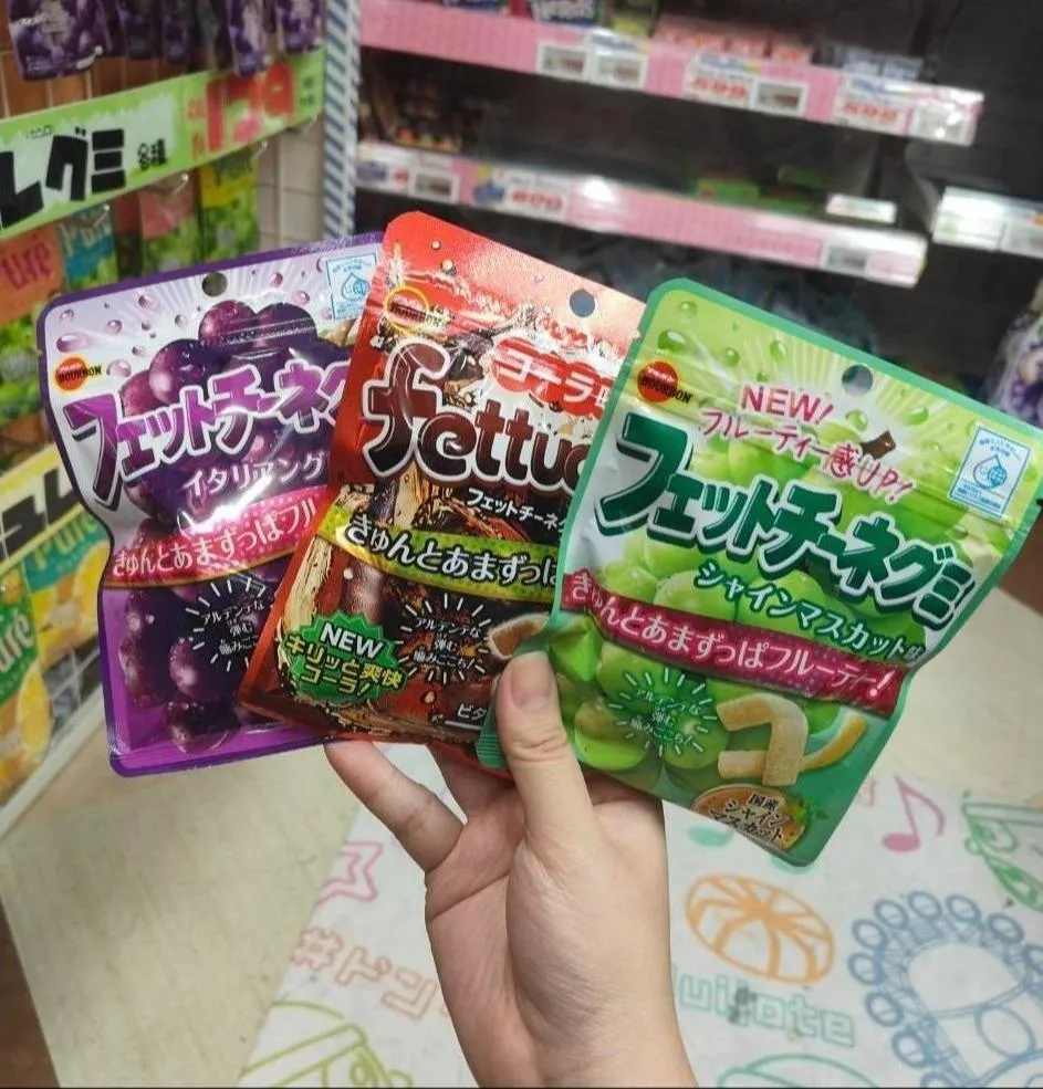 BOURBON 長條軟糖 (共三款)