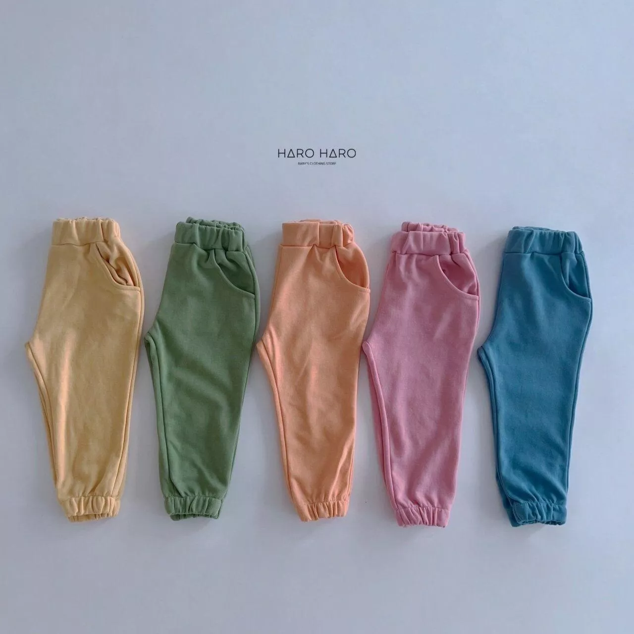 秋天也要繽紛~五彩繽紛糖果色長褲