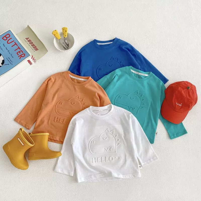 HELLO!恐龍休閒寬版上衣