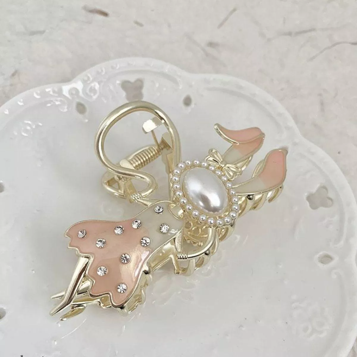 兔淑女花裙 • 鯊魚夾