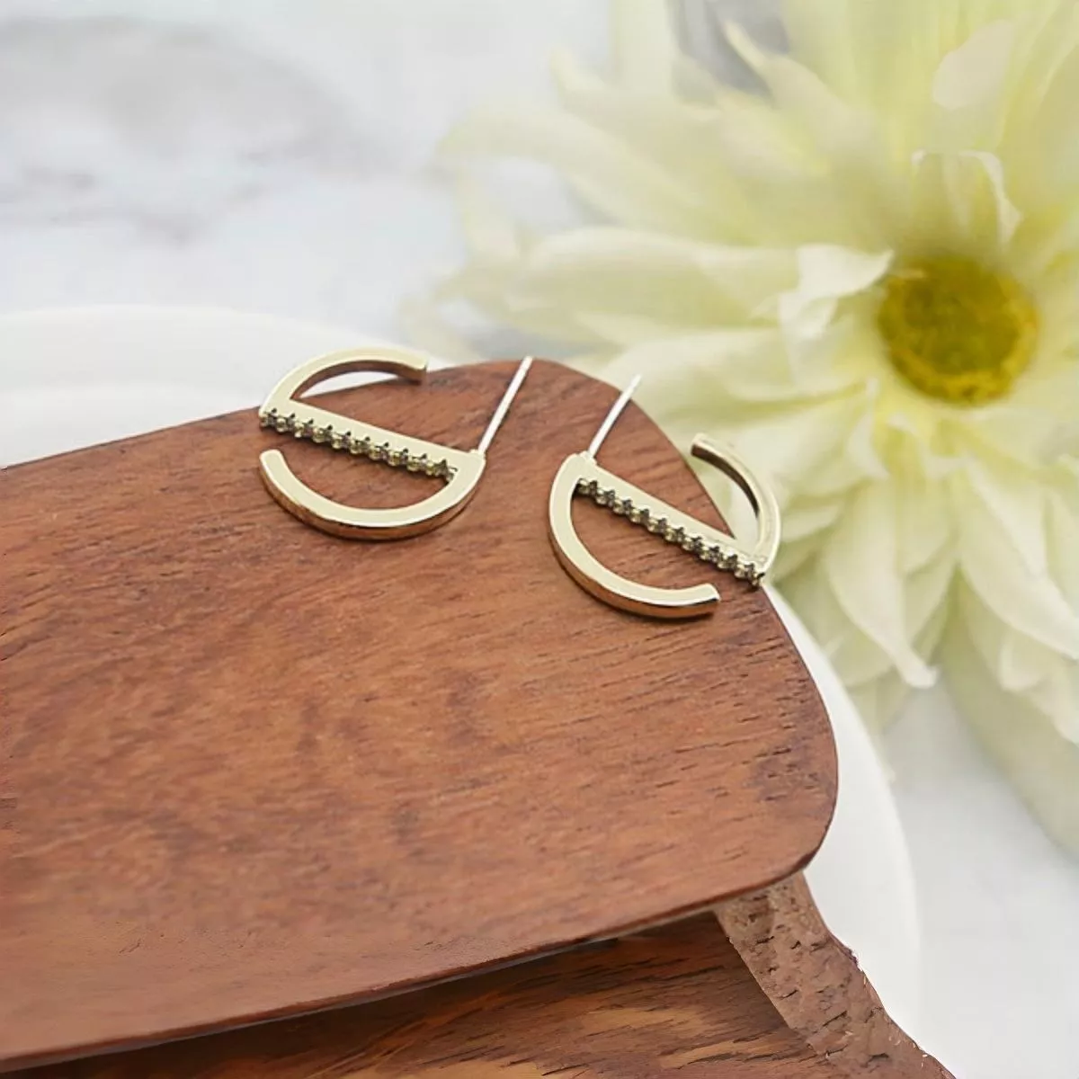 熱   浪 • C圈耳環