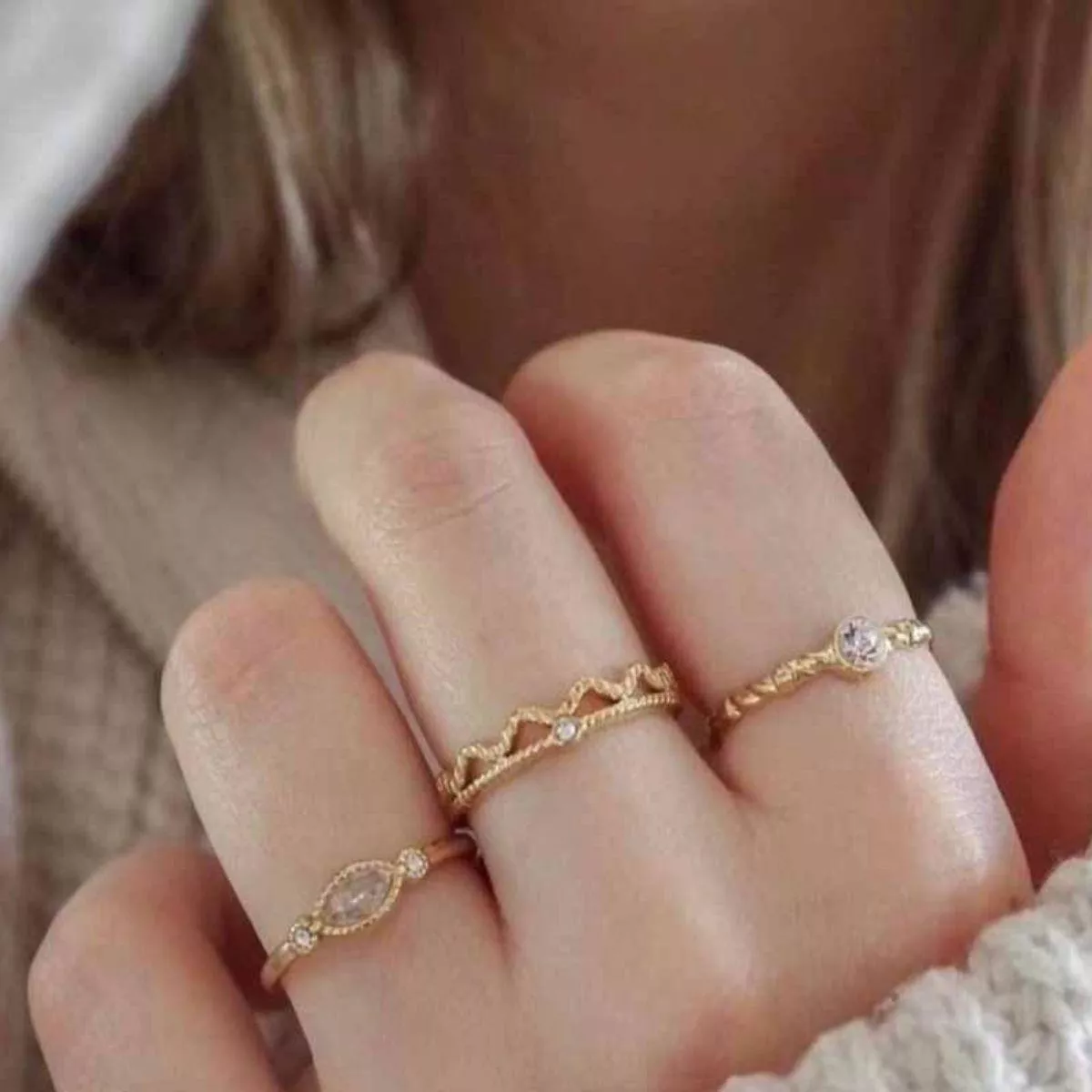 連綿山峰 • 鈦鋼戒指