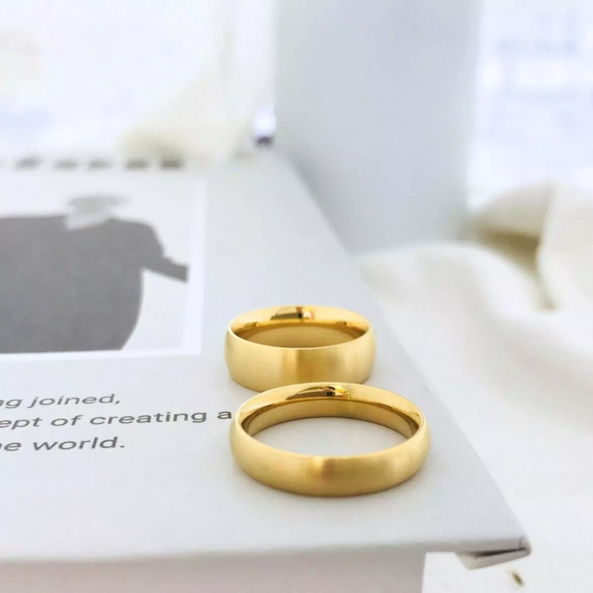 汐   潮 • 鈦鋼戒指