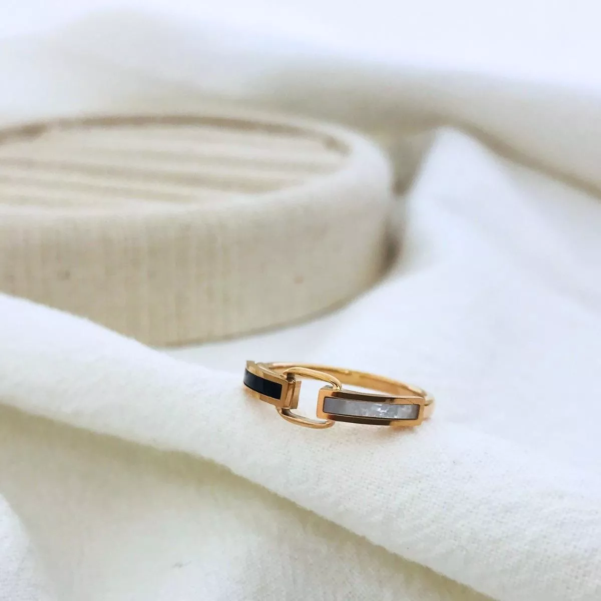 日與夜 • 鈦鋼戒指