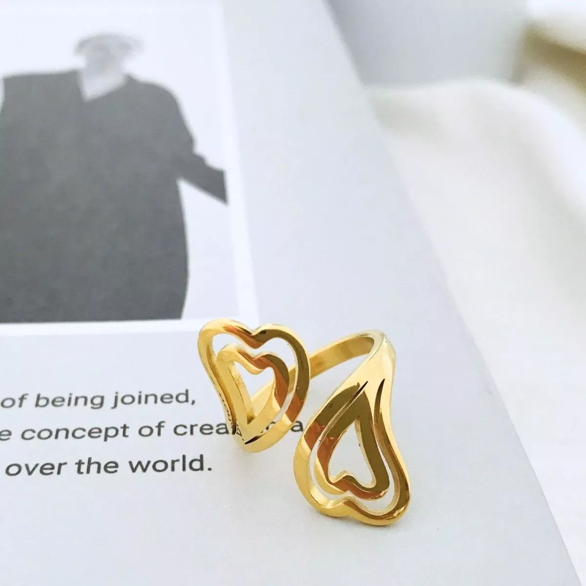 錯   心 • 鈦鋼戒指