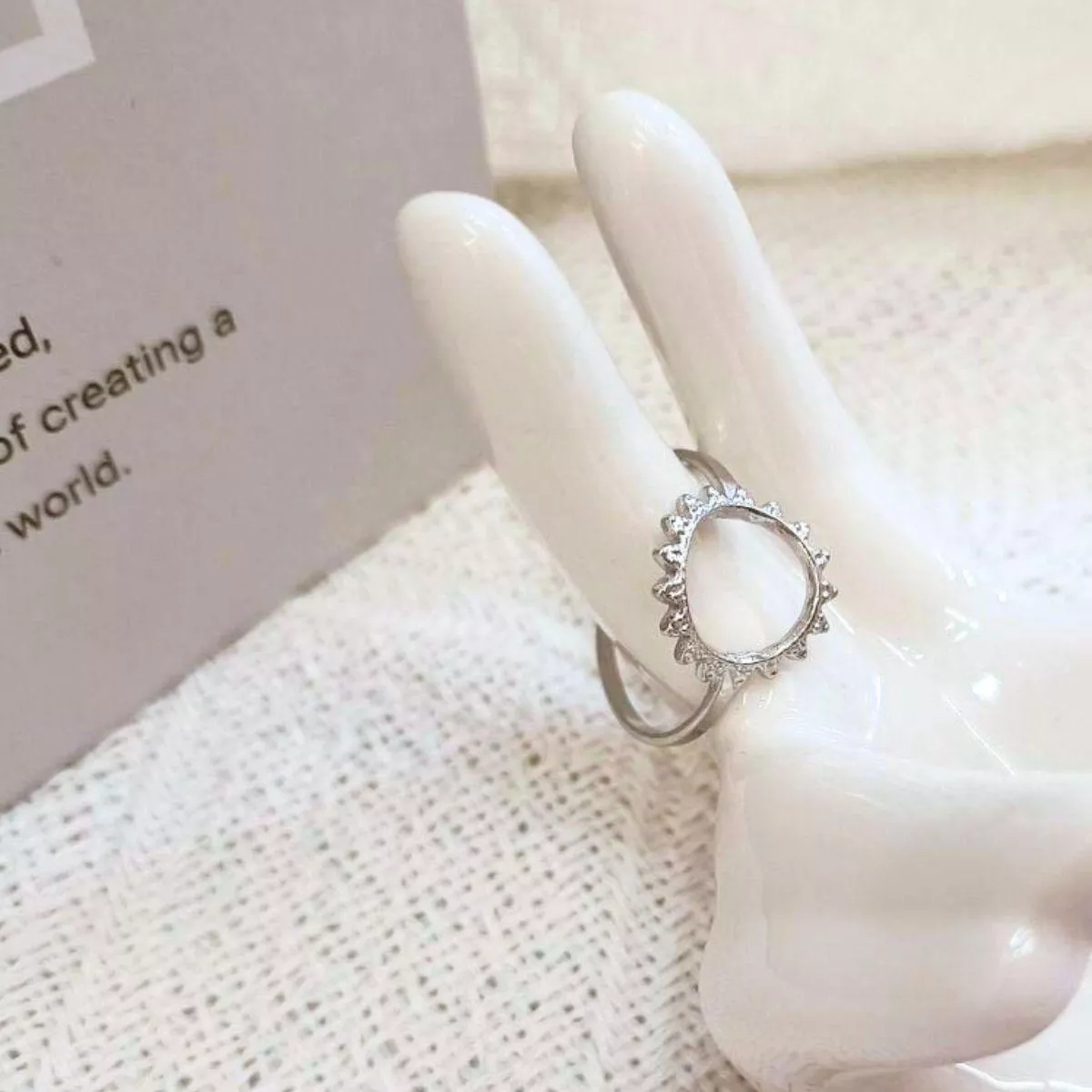 日   光 • 鈦鋼戒指