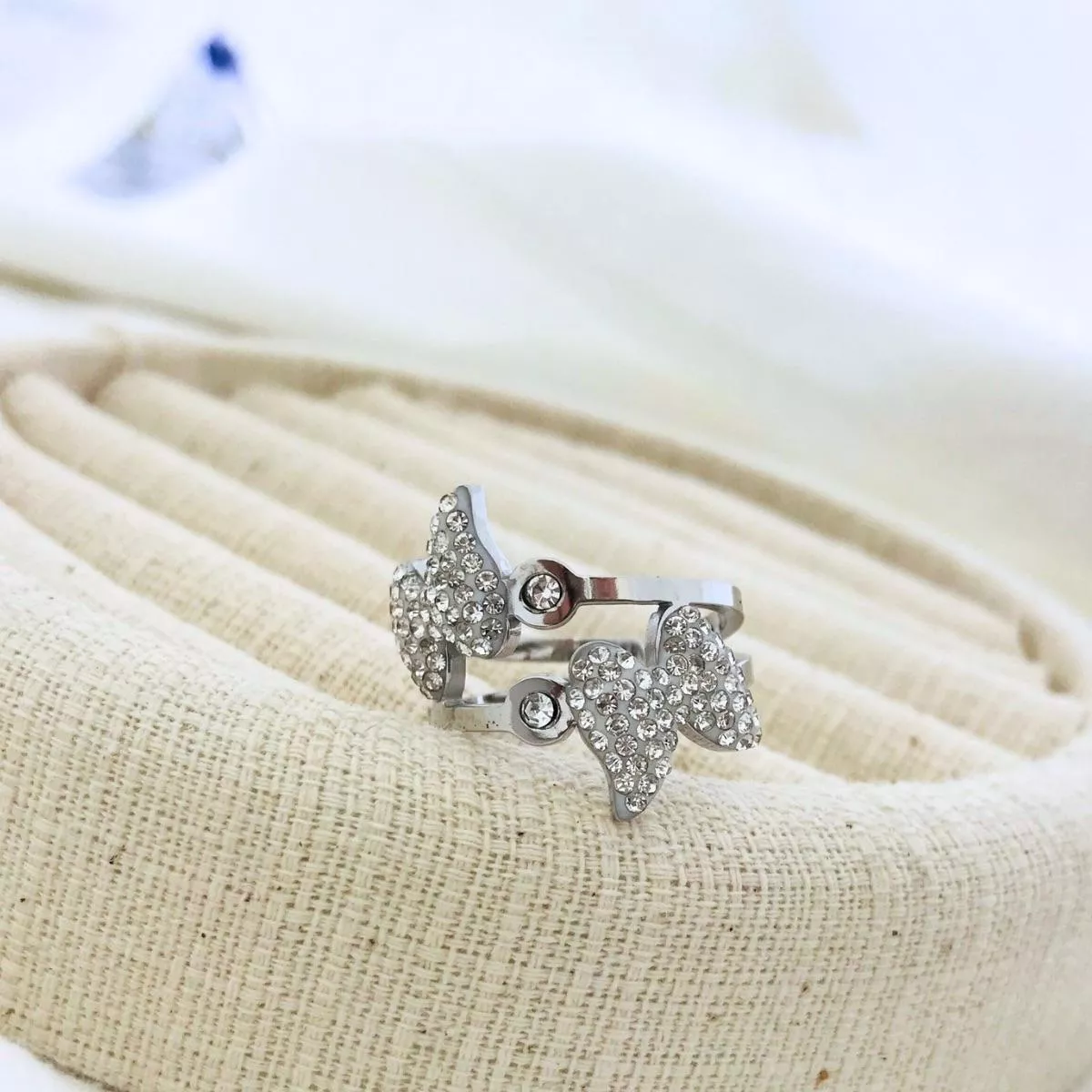 弄蝶齊眉 • 鈦鋼戒指