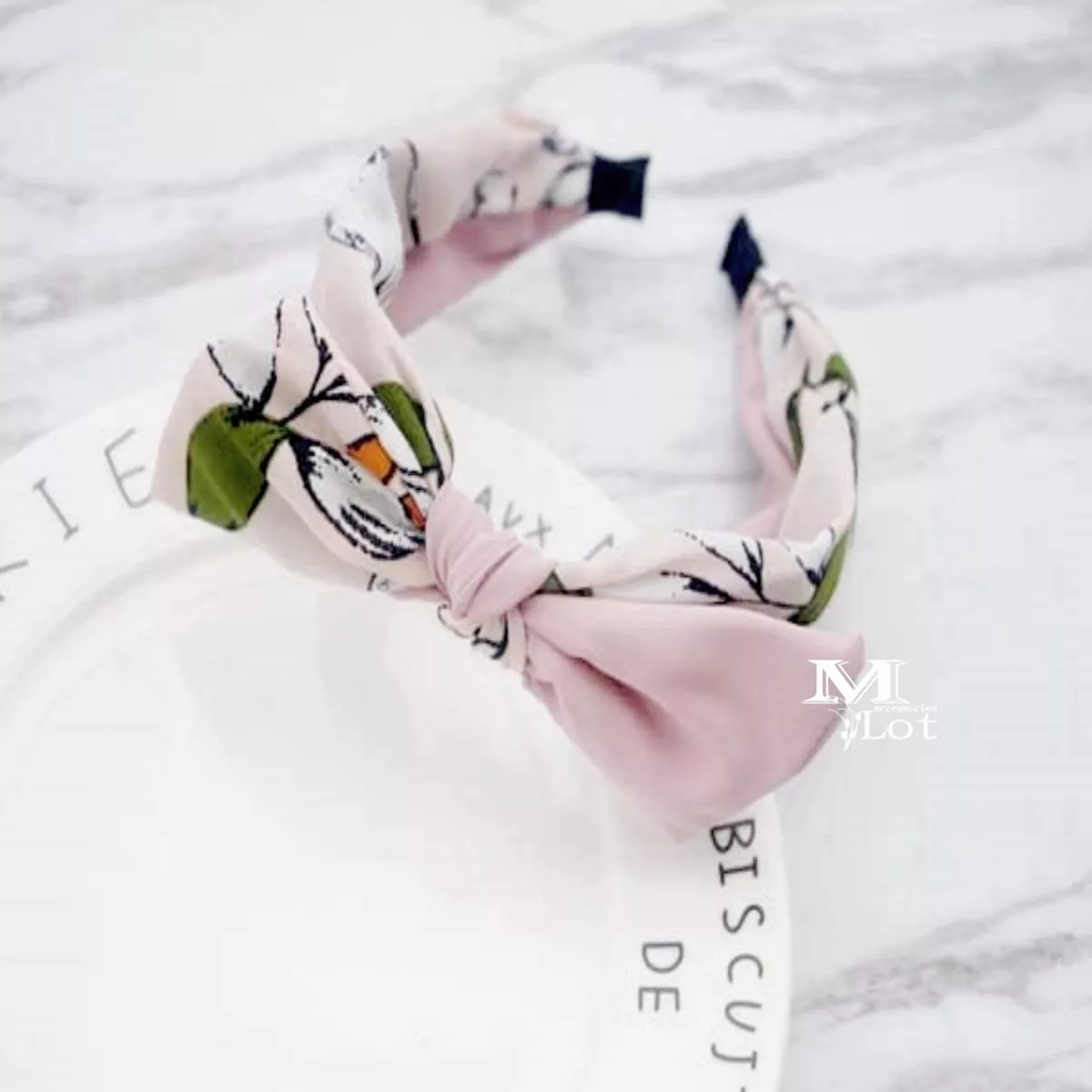 葉   子 • 蝴蝶結髮箍