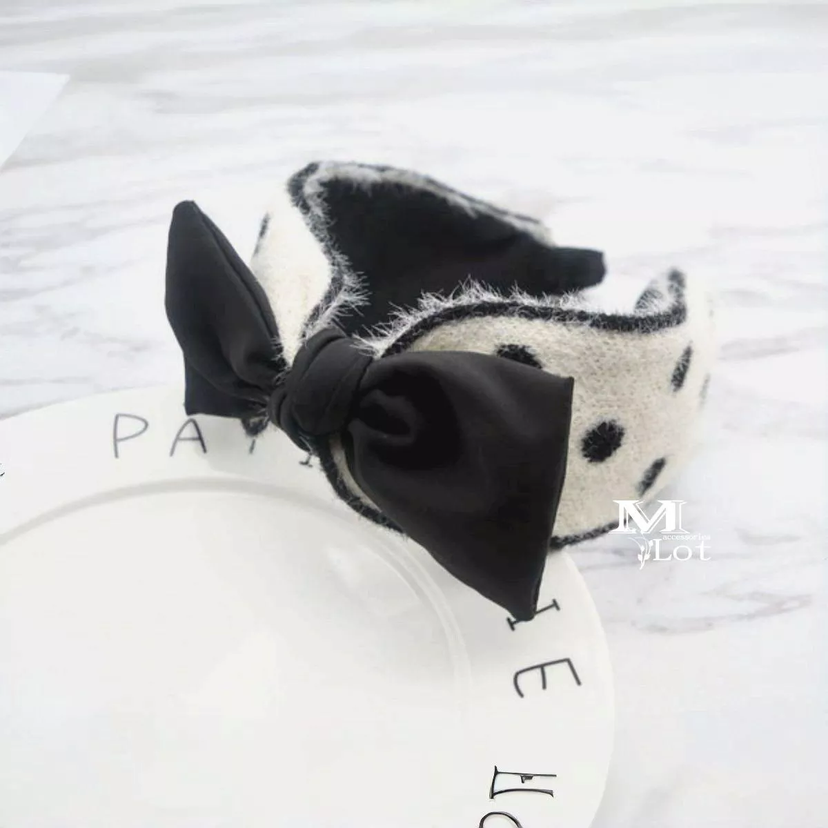 波波點點 • 蝴蝶結髮箍