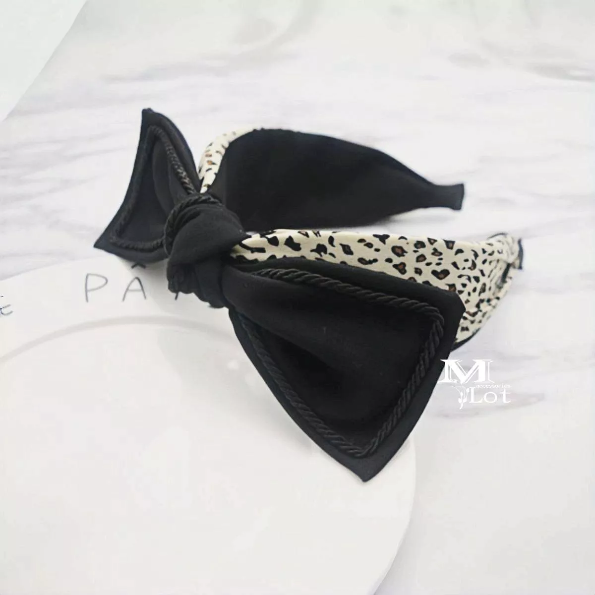 狂   野 • 蝴蝶結髮箍