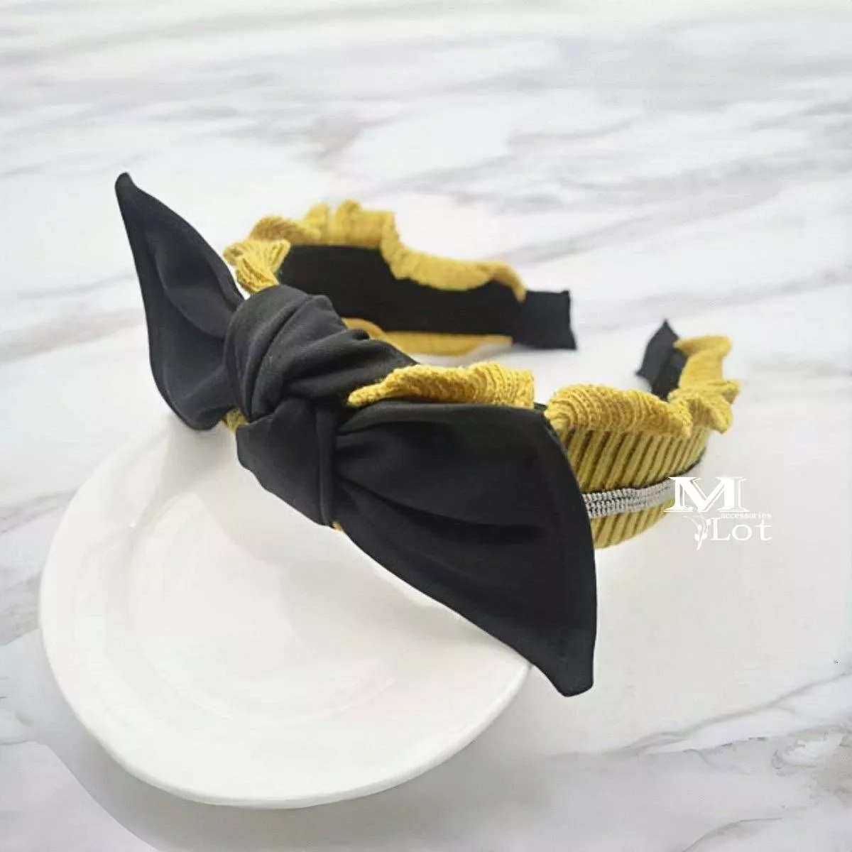 花邊新聞 • 蝴蝶結髮箍