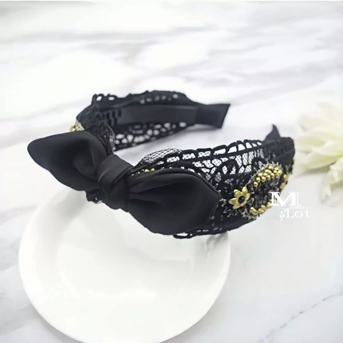 秘密花園 • 蝴蝶結髮箍