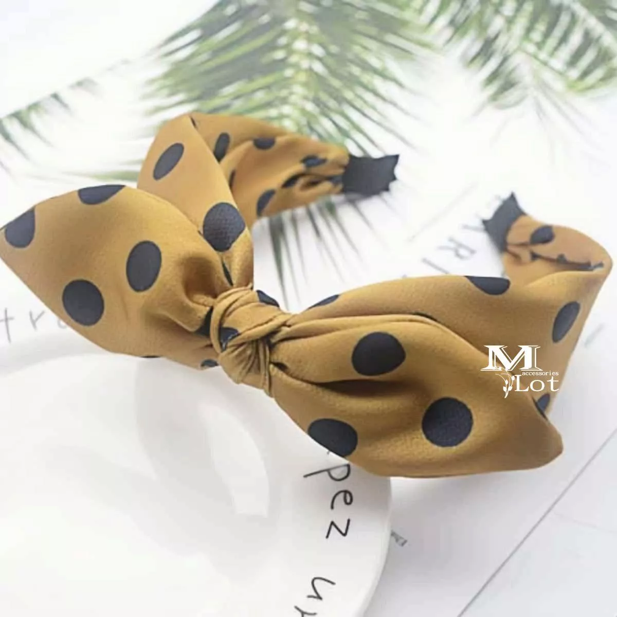 蜜糖珍珠 • 蝴蝶結髮箍