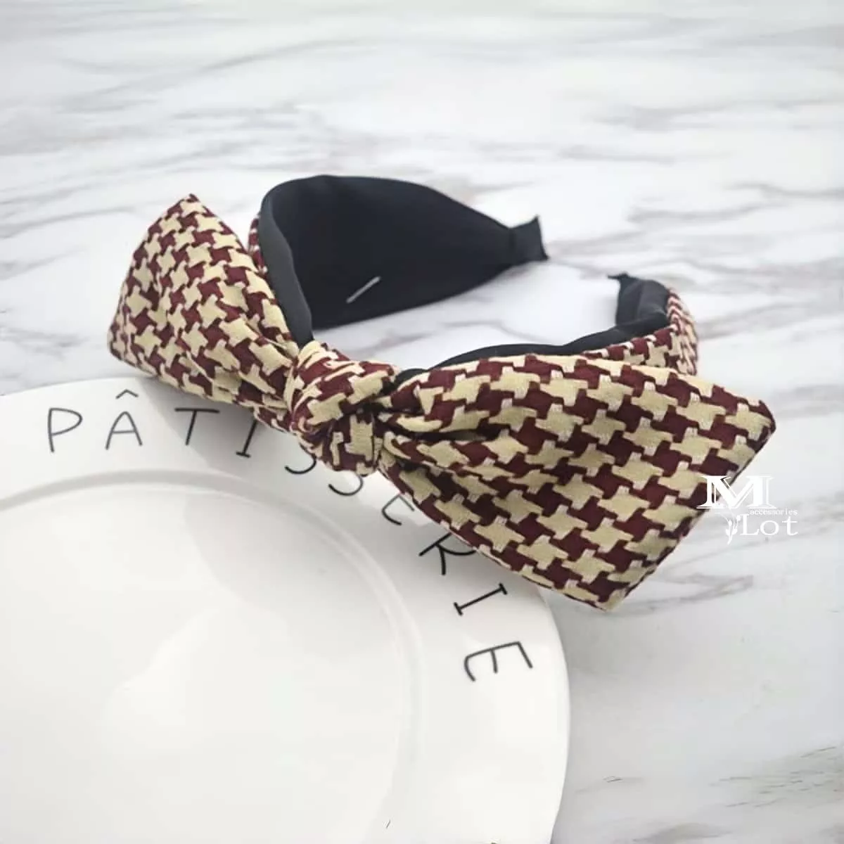 摩登復古 • 蝴蝶結髮箍