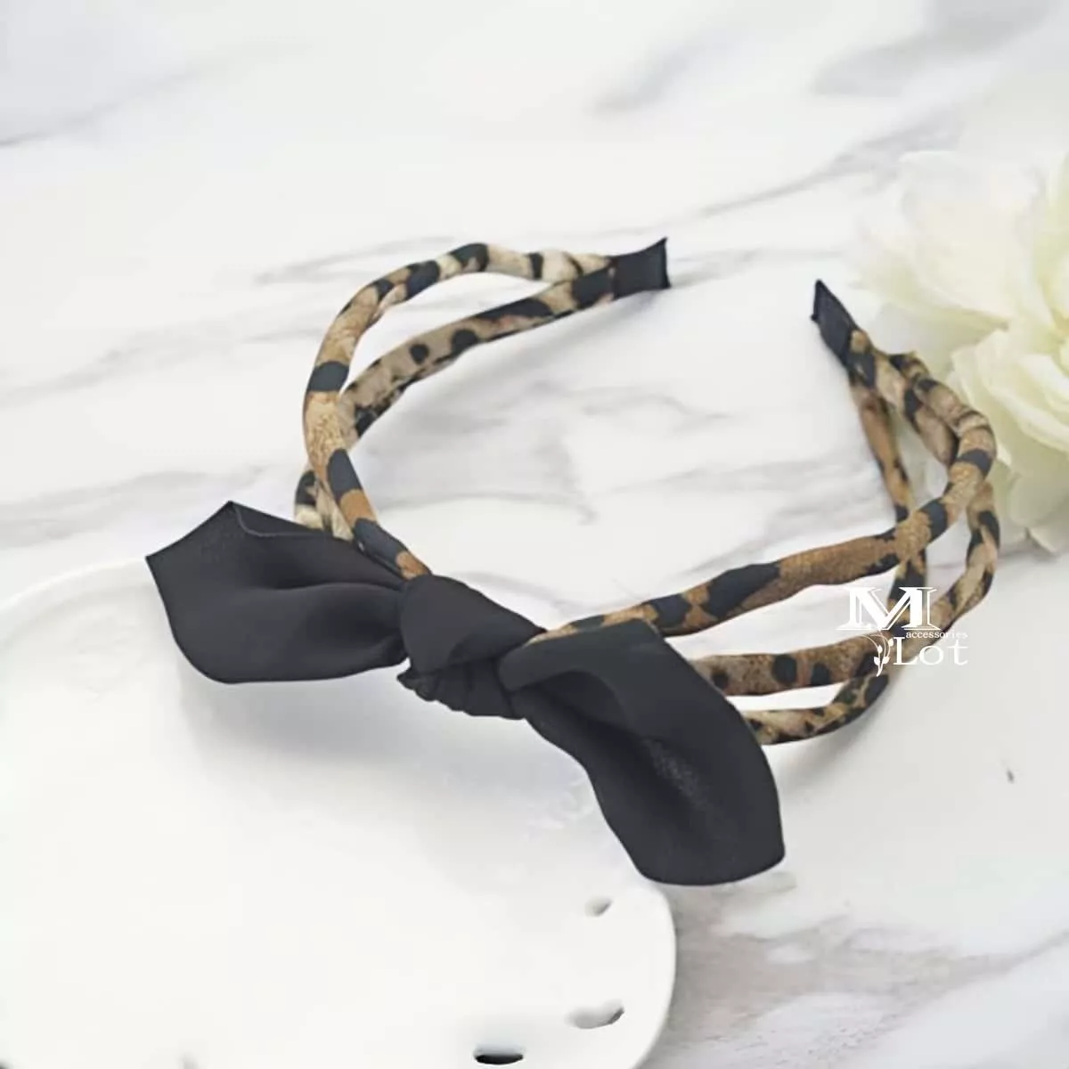 叢林女王 • 蝴蝶結髮箍