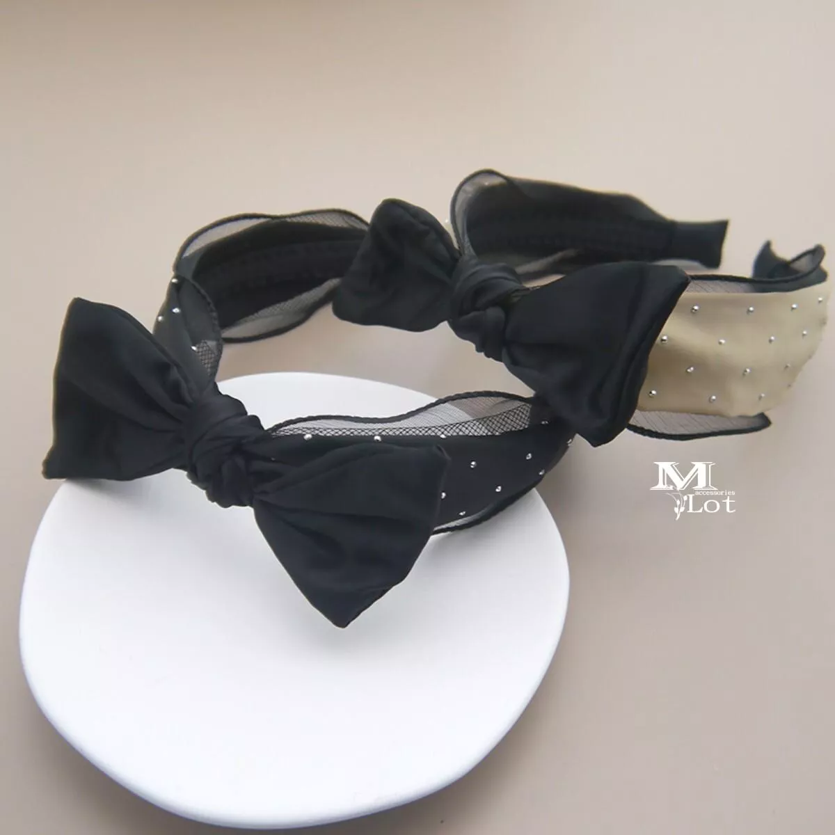 晨露微光 • 蝴蝶結髮箍