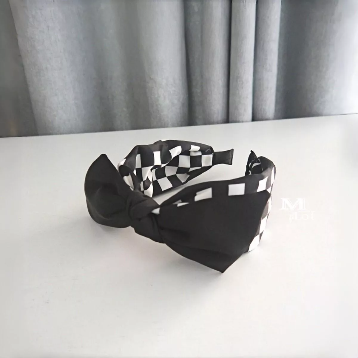 侘寂美學 • 蝴蝶結髮箍