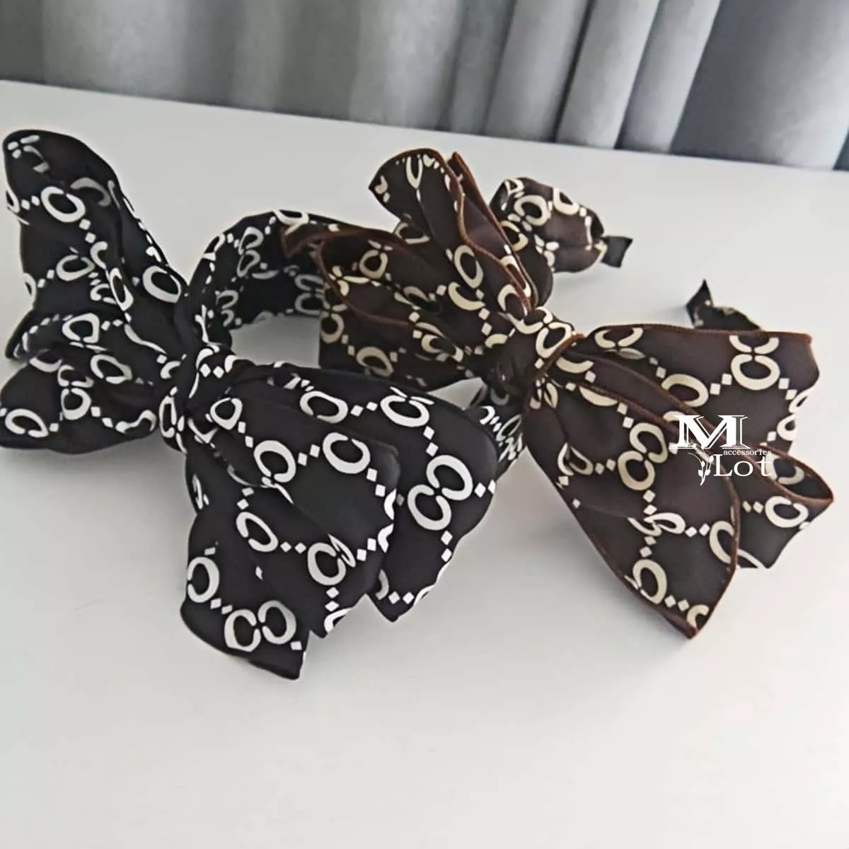 午後暖茶 • 蝴蝶結髮箍