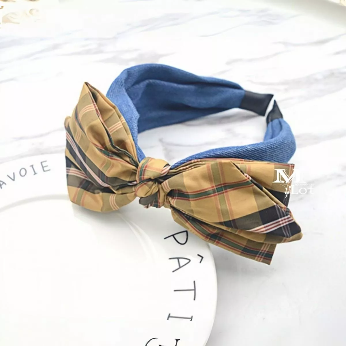 香草天空 • 蝴蝶結髮箍