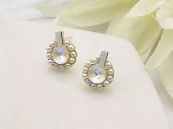 微光閃閃 • 貼耳耳環